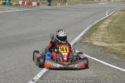 11/03/2012 : 1ère manche du Trophée Vincent Sanchez à Lavelanet (Photos Antoine Camblor) 2012 — karting