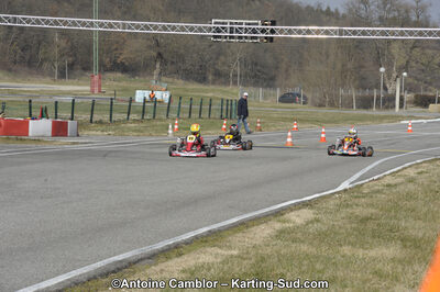 11/03/2012 : 1ère manche du Trophée Vincent Sanchez à Lavelanet (Photos Antoine Camblor) 2012 — karting