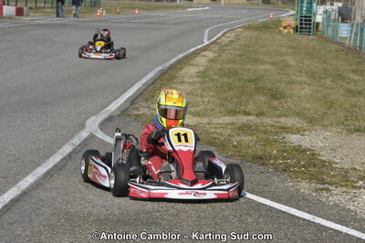 11/03/2012 : 1ère manche du Trophée Vincent Sanchez à Lavelanet (Photos Antoine Camblor) 2012 — karting