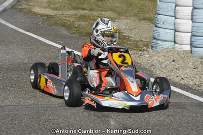 11/03/2012 : 1ère manche du Trophée Vincent Sanchez à Lavelanet (Photos Antoine Camblor) 2012 — karting