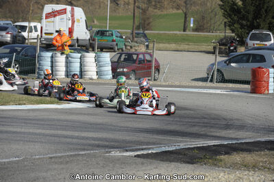 11/03/2012 : 1ère manche du Trophée Vincent Sanchez à Lavelanet (Photos Antoine Camblor) 2012 — karting