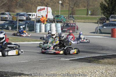 11/03/2012 : 1ère manche du Trophée Vincent Sanchez à Lavelanet (Photos Antoine Camblor) 2012 — karting