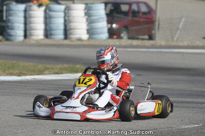 11/03/2012 : 1ère manche du Trophée Vincent Sanchez à Lavelanet (Photos Antoine Camblor) 2012 — karting