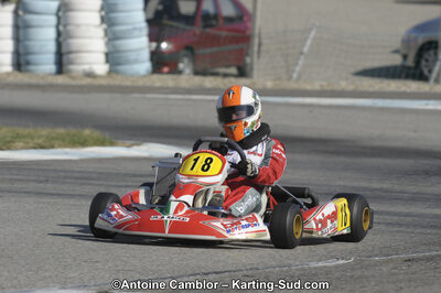 11/03/2012 : 1ère manche du Trophée Vincent Sanchez à Lavelanet (Photos Antoine Camblor) 2012 — karting