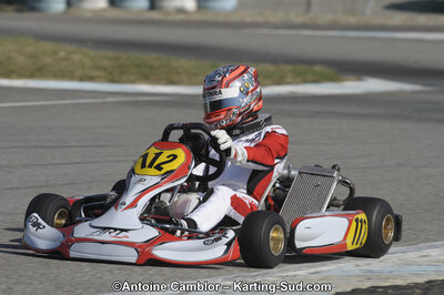 11/03/2012 : 1ère manche du Trophée Vincent Sanchez à Lavelanet (Photos Antoine Camblor) 2012 — karting
