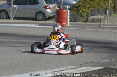 11/03/2012 : 1ère manche du Trophée Vincent Sanchez à Lavelanet (Photos Antoine Camblor) 2012 — karting
