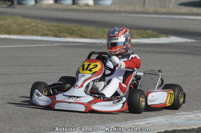 11/03/2012 : 1ère manche du Trophée Vincent Sanchez à Lavelanet (Photos Antoine Camblor) 2012 — karting