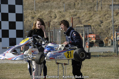 11/03/2012 : 1ère manche du Trophée Vincent Sanchez à Lavelanet (Photos Antoine Camblor) 2012 — karting