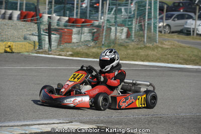 11/03/2012 : 1ère manche du Trophée Vincent Sanchez à Lavelanet (Photos Antoine Camblor) 2012 — karting