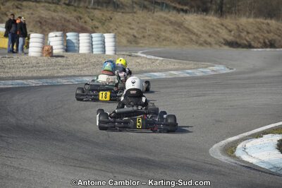 11/03/2012 : 1ère manche du Trophée Vincent Sanchez à Lavelanet (Photos Antoine Camblor) 2012 — karting