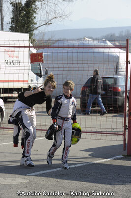 11/03/2012 : 1ère manche du Trophée Vincent Sanchez à Lavelanet (Photos Antoine Camblor) 2012 — karting