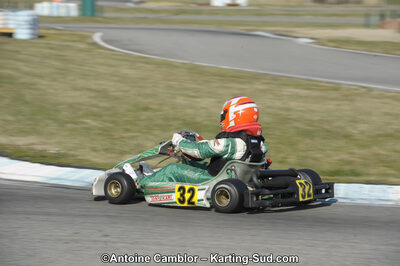 11/03/2012 : 1ère manche du Trophée Vincent Sanchez à Lavelanet (Photos Antoine Camblor) 2012 — karting