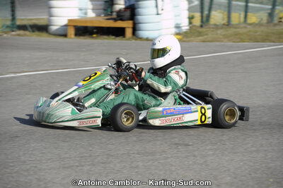 11/03/2012 : 1ère manche du Trophée Vincent Sanchez à Lavelanet (Photos Antoine Camblor) 2012 — karting
