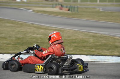 11/03/2012 : 1ère manche du Trophée Vincent Sanchez à Lavelanet (Photos Antoine Camblor) 2012 — karting