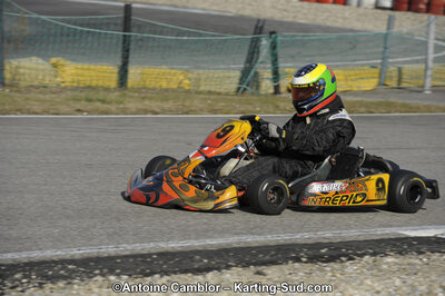 11/03/2012 : 1ère manche du Trophée Vincent Sanchez à Lavelanet (Photos Antoine Camblor) 2012 — karting