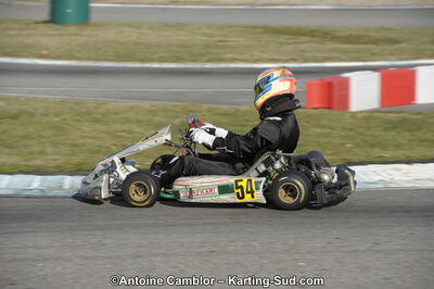 11/03/2012 : 1ère manche du Trophée Vincent Sanchez à Lavelanet (Photos Antoine Camblor) 2012 — karting