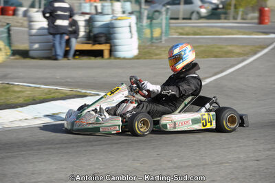 11/03/2012 : 1ère manche du Trophée Vincent Sanchez à Lavelanet (Photos Antoine Camblor) 2012 — karting