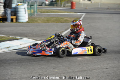 11/03/2012 : 1ère manche du Trophée Vincent Sanchez à Lavelanet (Photos Antoine Camblor) 2012 — karting