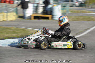 11/03/2012 : 1ère manche du Trophée Vincent Sanchez à Lavelanet (Photos Antoine Camblor) 2012 — karting