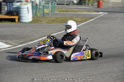 11/03/2012 : 1ère manche du Trophée Vincent Sanchez à Lavelanet (Photos Antoine Camblor) 2012 — karting