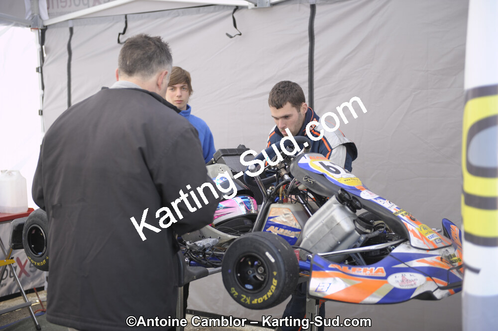 11/03/2012 : 1ère manche du Trophée Vincent Sanchez à Lavelanet (Photos Antoine Camblor) 2012 — karting