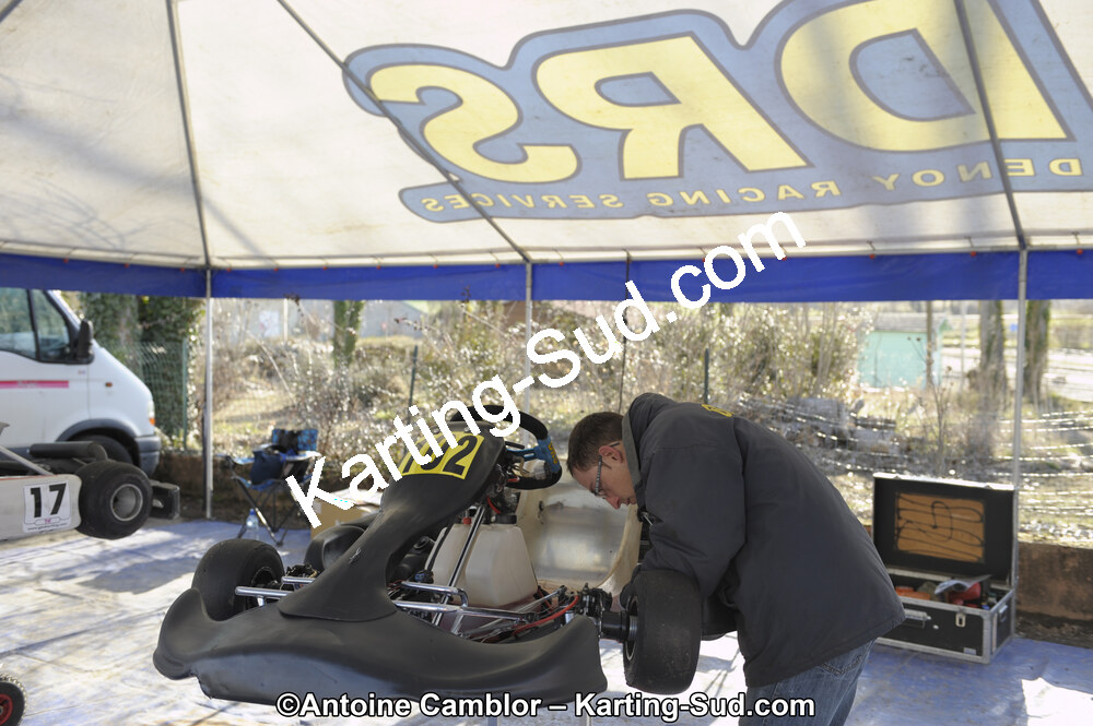 11/03/2012 : 1ère manche du Trophée Vincent Sanchez à Lavelanet (Photos Antoine Camblor) 2012 — karting
