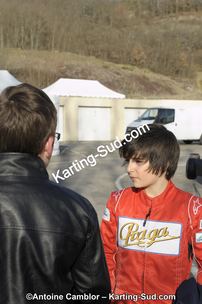 11/03/2012 : 1ère manche du Trophée Vincent Sanchez à Lavelanet (Photos Antoine Camblor) 2012 — karting
