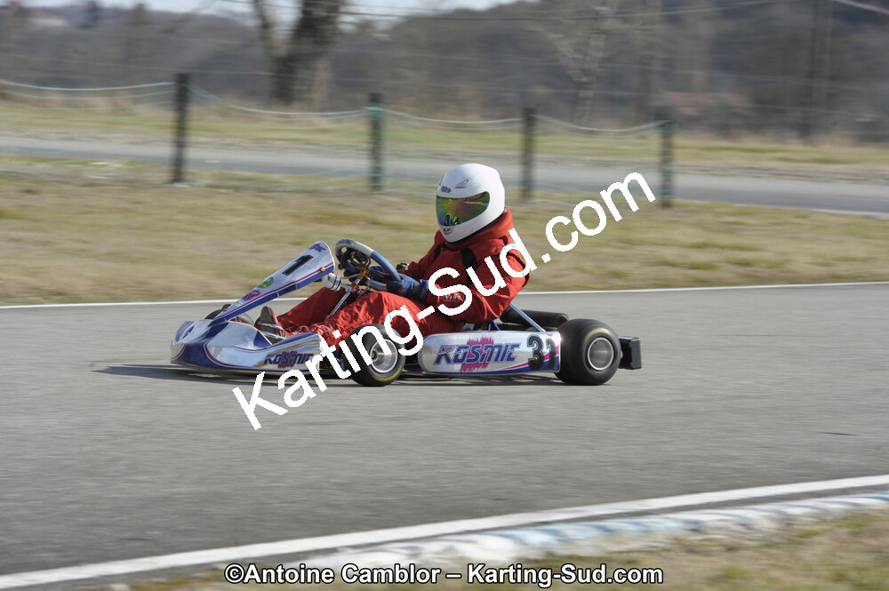 11/03/2012 : 1ère manche du Trophée Vincent Sanchez à Lavelanet (Photos Antoine Camblor) 2012 — karting
