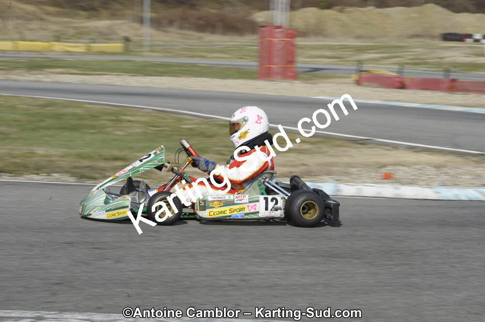 11/03/2012 : 1ère manche du Trophée Vincent Sanchez à Lavelanet (Photos Antoine Camblor) 2012 — karting