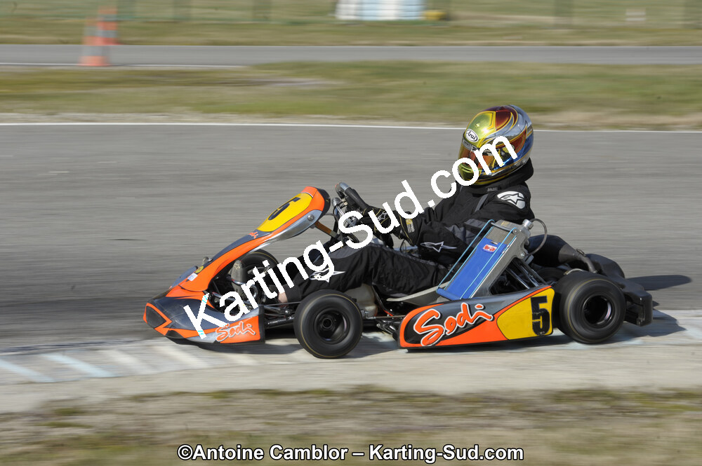 11/03/2012 : 1ère manche du Trophée Vincent Sanchez à Lavelanet (Photos Antoine Camblor) 2012 — karting