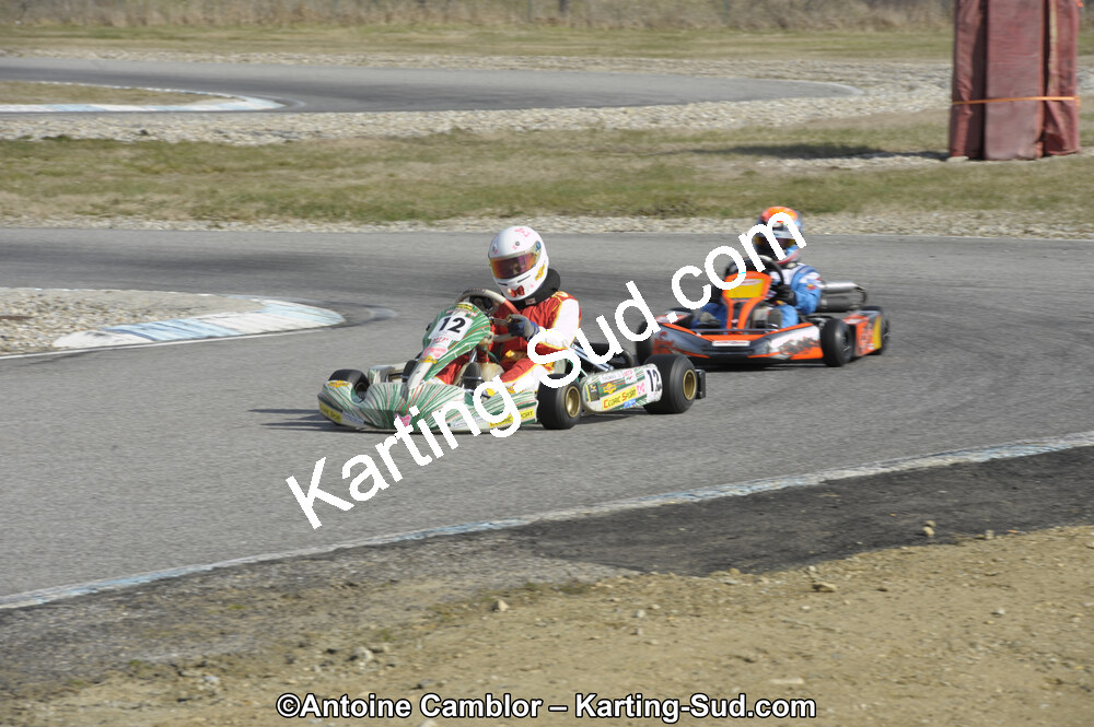 11/03/2012 : 1ère manche du Trophée Vincent Sanchez à Lavelanet (Photos Antoine Camblor) 2012 — karting