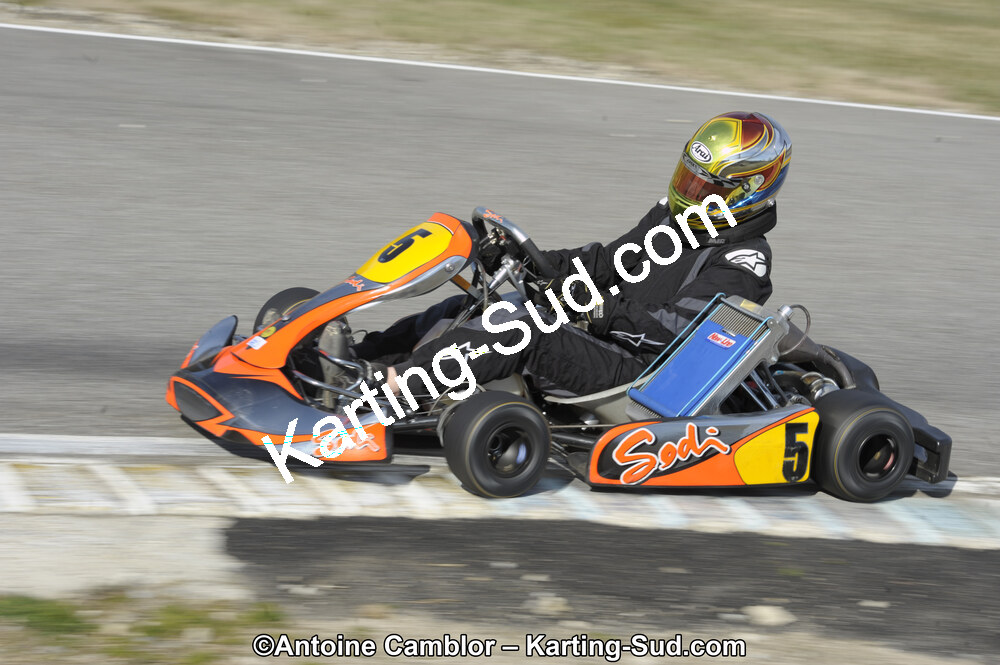 11/03/2012 : 1ère manche du Trophée Vincent Sanchez à Lavelanet (Photos Antoine Camblor) 2012 — karting
