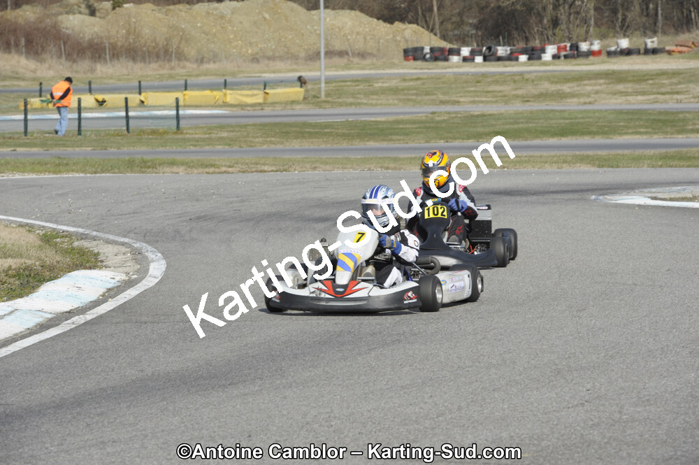 11/03/2012 : 1ère manche du Trophée Vincent Sanchez à Lavelanet (Photos Antoine Camblor) 2012 — karting