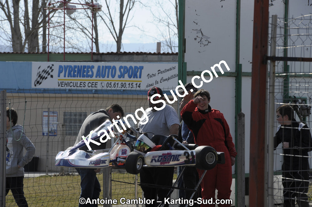 11/03/2012 : 1ère manche du Trophée Vincent Sanchez à Lavelanet (Photos Antoine Camblor) 2012 — karting