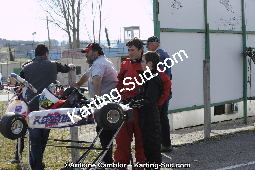 11/03/2012 : 1ère manche du Trophée Vincent Sanchez à Lavelanet (Photos Antoine Camblor) 2012 — karting