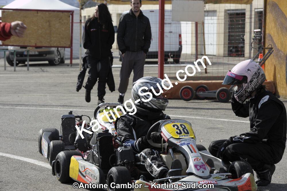 11/03/2012 : 1ère manche du Trophée Vincent Sanchez à Lavelanet (Photos Antoine Camblor) 2012 — karting