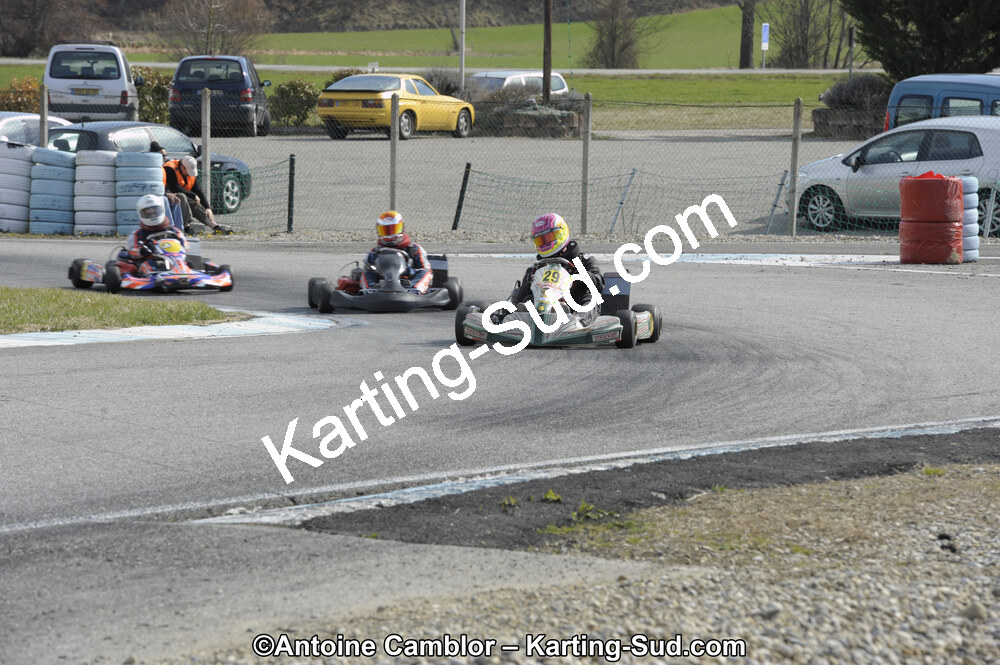 11/03/2012 : 1ère manche du Trophée Vincent Sanchez à Lavelanet (Photos Antoine Camblor) 2012 — karting
