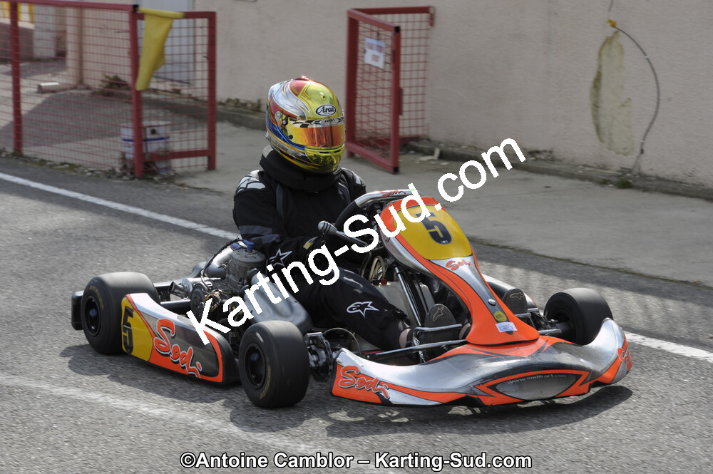 11/03/2012 : 1ère manche du Trophée Vincent Sanchez à Lavelanet (Photos Antoine Camblor) 2012 — karting