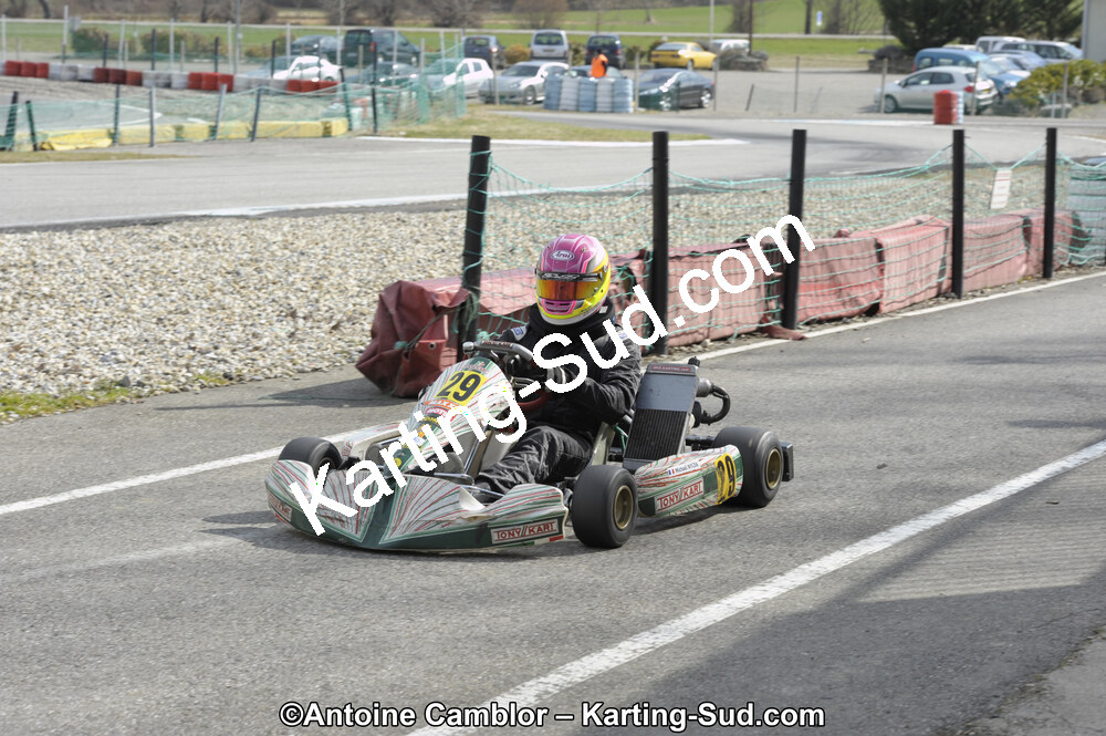 11/03/2012 : 1ère manche du Trophée Vincent Sanchez à Lavelanet (Photos Antoine Camblor) 2012 — karting