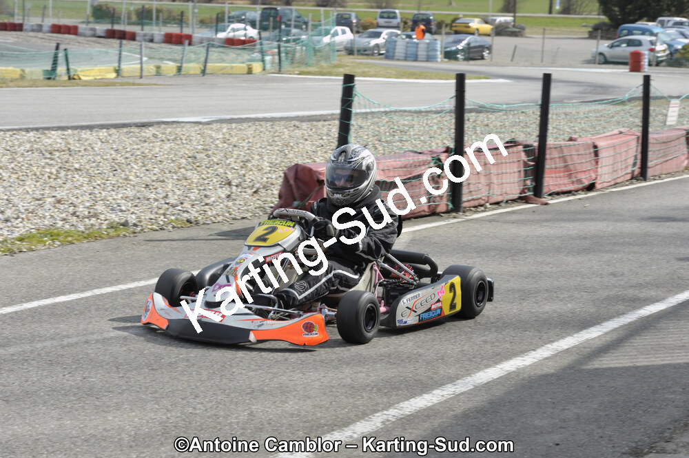 11/03/2012 : 1ère manche du Trophée Vincent Sanchez à Lavelanet (Photos Antoine Camblor) 2012 — karting