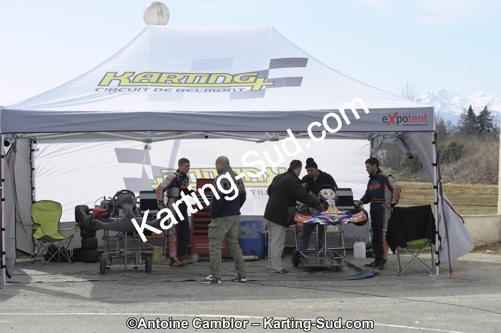 11/03/2012 : 1ère manche du Trophée Vincent Sanchez à Lavelanet (Photos Antoine Camblor) 2012 — karting