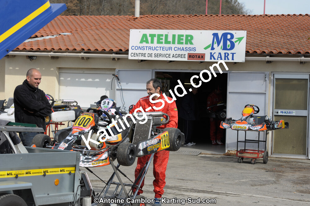 11/03/2012 : 1ère manche du Trophée Vincent Sanchez à Lavelanet (Photos Antoine Camblor) 2012 — karting