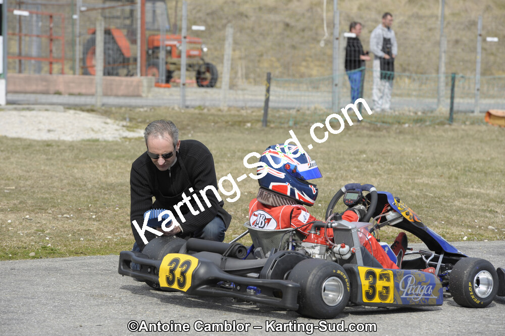 11/03/2012 : 1ère manche du Trophée Vincent Sanchez à Lavelanet (Photos Antoine Camblor) 2012 — karting