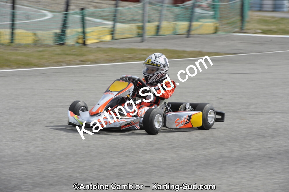 11/03/2012 : 1ère manche du Trophée Vincent Sanchez à Lavelanet (Photos Antoine Camblor) 2012 — karting