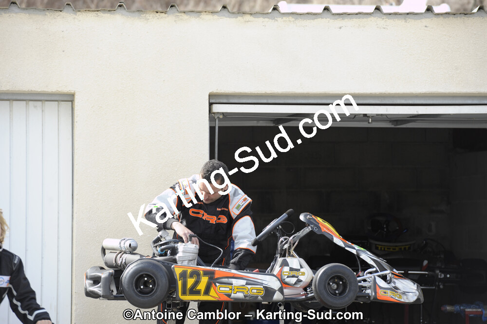 11/03/2012 : 1ère manche du Trophée Vincent Sanchez à Lavelanet (Photos Antoine Camblor) 2012 — karting