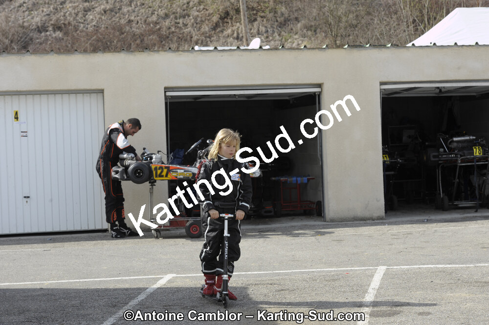 11/03/2012 : 1ère manche du Trophée Vincent Sanchez à Lavelanet (Photos Antoine Camblor) 2012 — karting