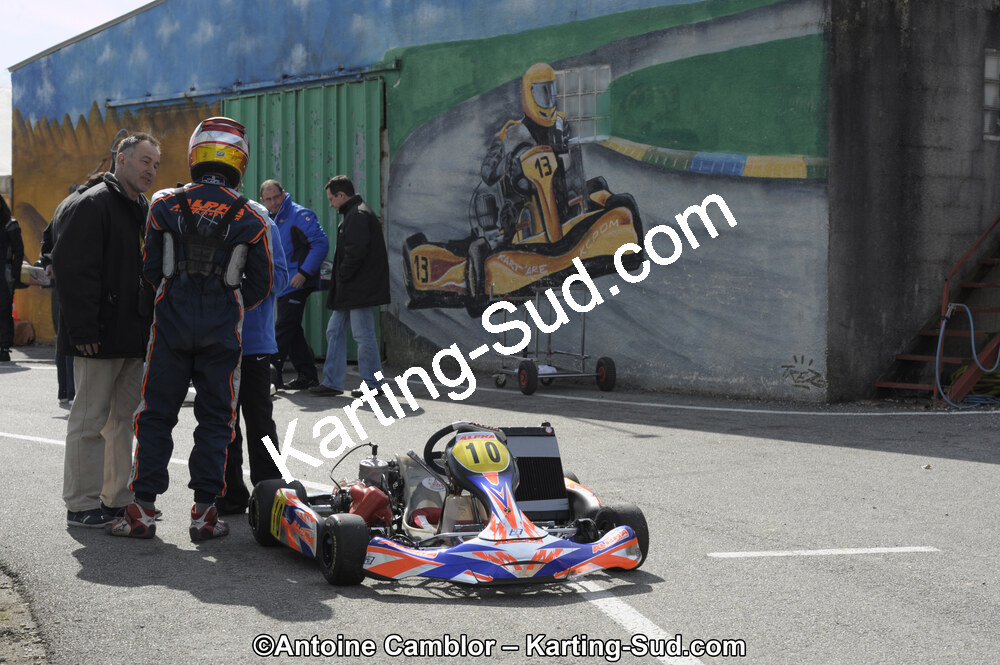 11/03/2012 : 1ère manche du Trophée Vincent Sanchez à Lavelanet (Photos Antoine Camblor) 2012 — karting