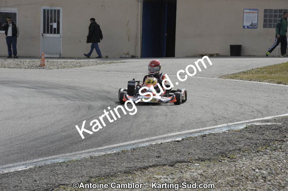 11/03/2012 : 1ère manche du Trophée Vincent Sanchez à Lavelanet (Photos Antoine Camblor) 2012 — karting
