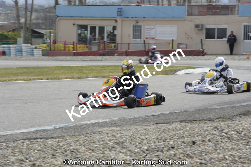 11/03/2012 : 1ère manche du Trophée Vincent Sanchez à Lavelanet (Photos Antoine Camblor) 2012 — karting