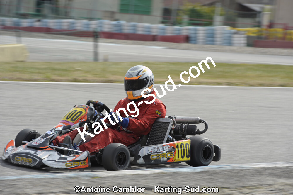 11/03/2012 : 1ère manche du Trophée Vincent Sanchez à Lavelanet (Photos Antoine Camblor) 2012 — karting